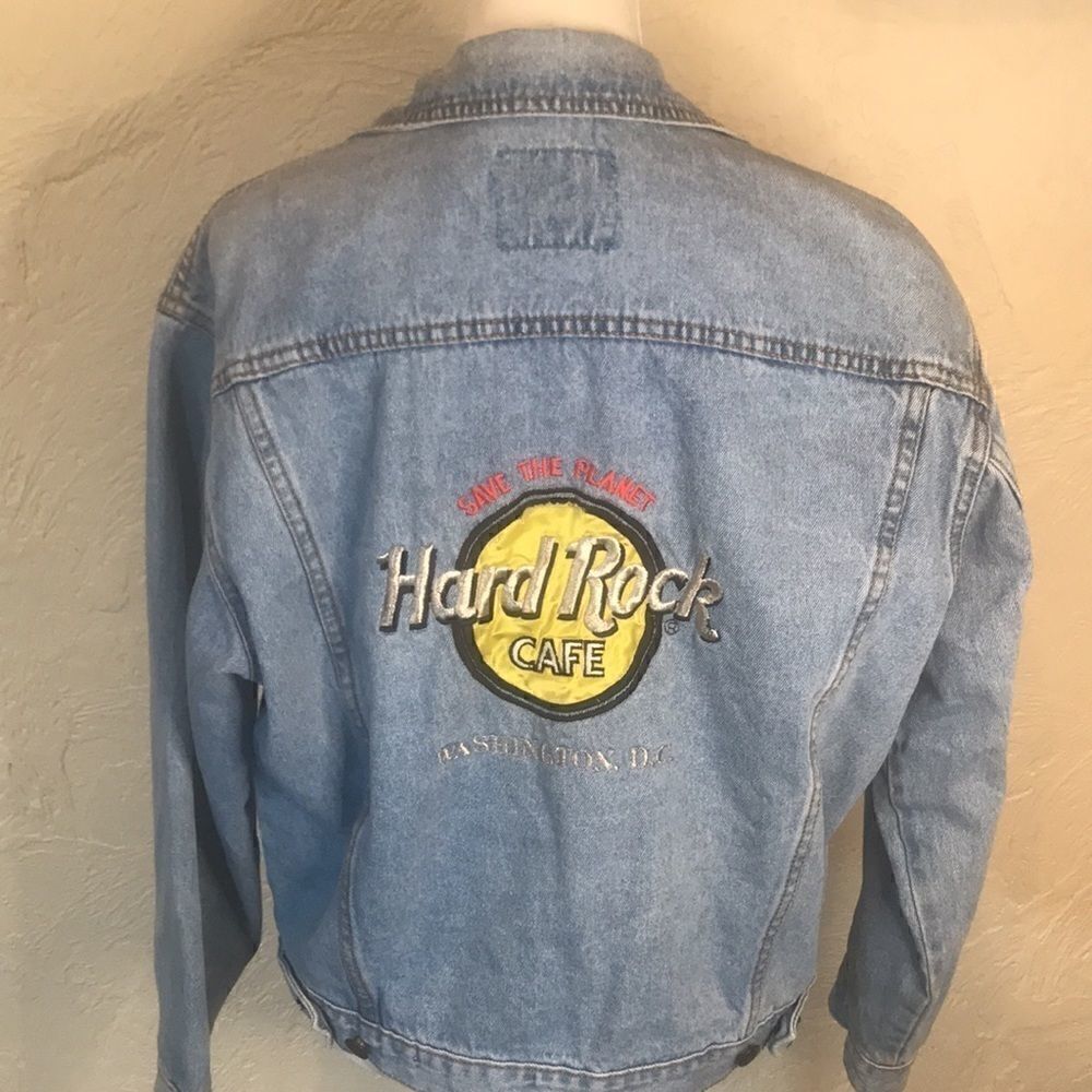 Vintage Hard Rock Cafe, Wash. D.C., jean jack., M
